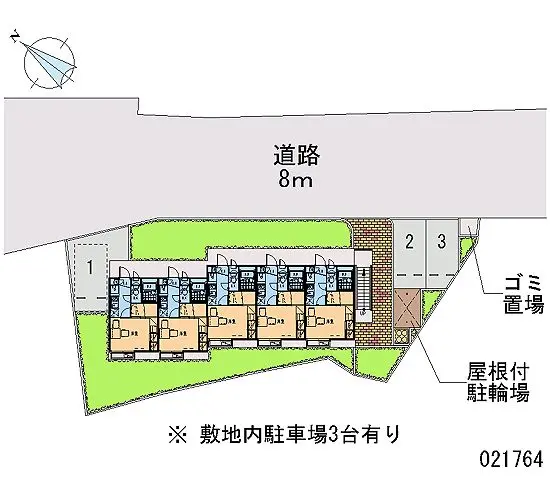 奈良市疋田町２丁目 月極駐車場